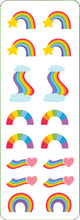 Load image into Gallery viewer, Rainbows Sticker Set