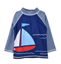 Load image into Gallery viewer, Sunday Sails Rash Guard
