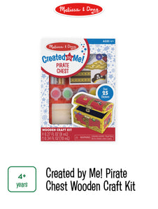 Pirate Chest Wooden craft kit
