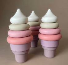 Load image into Gallery viewer, Ice Cream Silicone Stacker