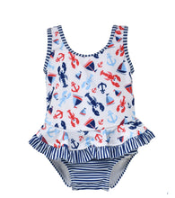 Load image into Gallery viewer, Sunday Sails Stella Ruffle Swimsuit