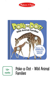 Poke-A-Dot Wild Animal Families
