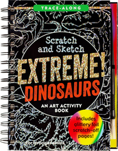 Load image into Gallery viewer, Scratch &amp; Sketch Extreme Dinosaurs