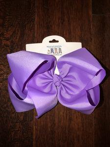 Light purple 7.5in Bow