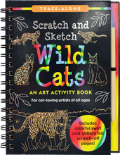 Load image into Gallery viewer, Scratch &amp; Sketch Wild Cats