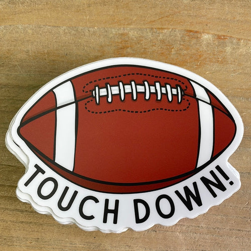 Touchdown Football Sticker