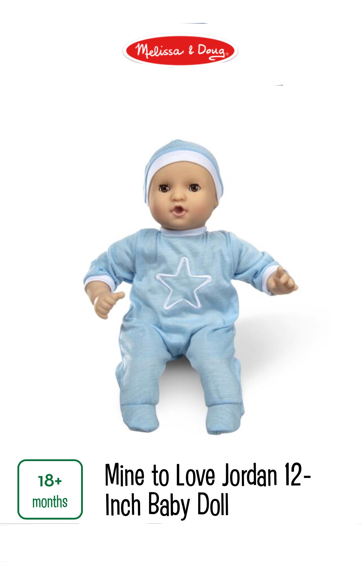 Melissa and doug jordan hot sale doll