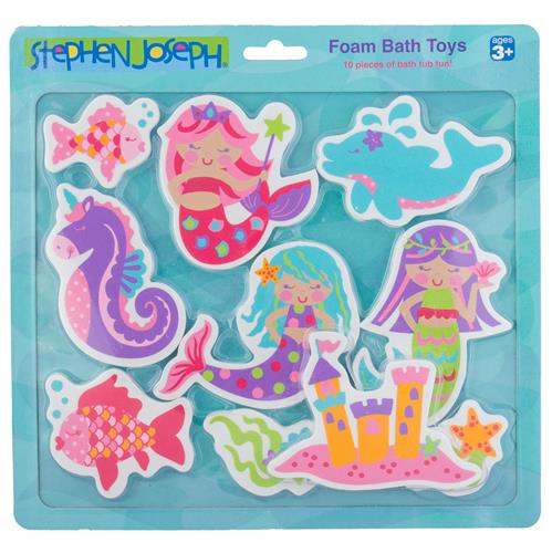 Foam Mermaid Bath Toys