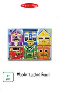 Wooden Latches Board
