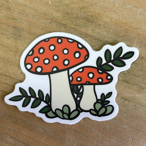 Mushroom Sketch Sticker