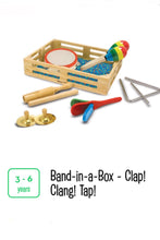 Load image into Gallery viewer, Band-in-a-Box Clap! Clang! Tap!