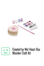Load image into Gallery viewer, Heart Box Wooden Craft Kit